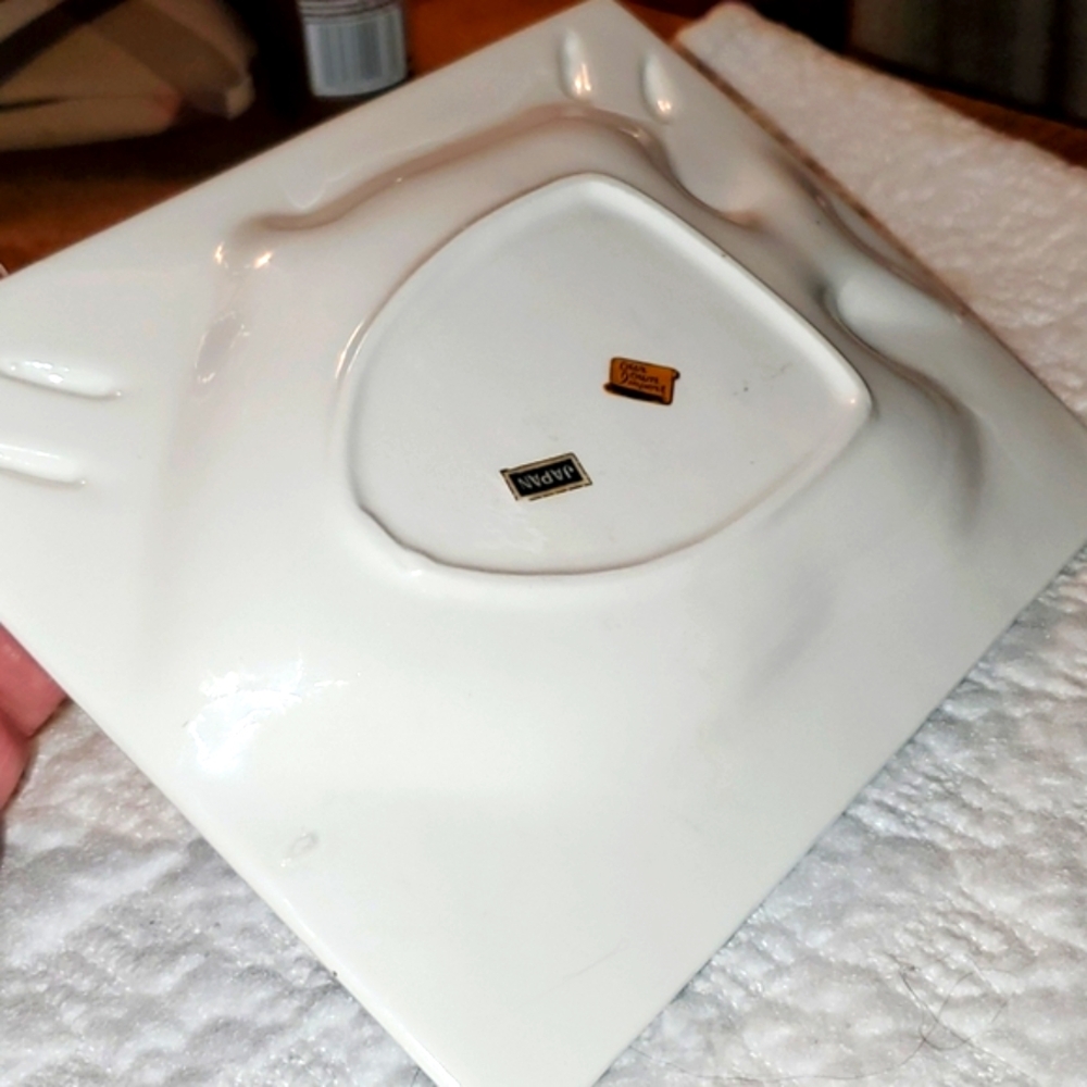 💥SOLD💥Occupied Japan Hand Crafted Trout Dish/Ashtray - Picture 7 of 13